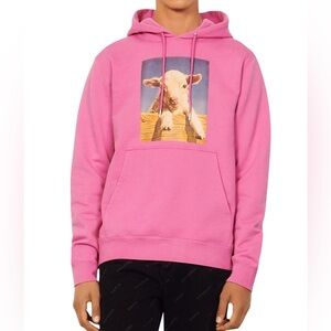 Sandro Paris Farm Graphic Hoodie Size Mens Small Unisex NWT